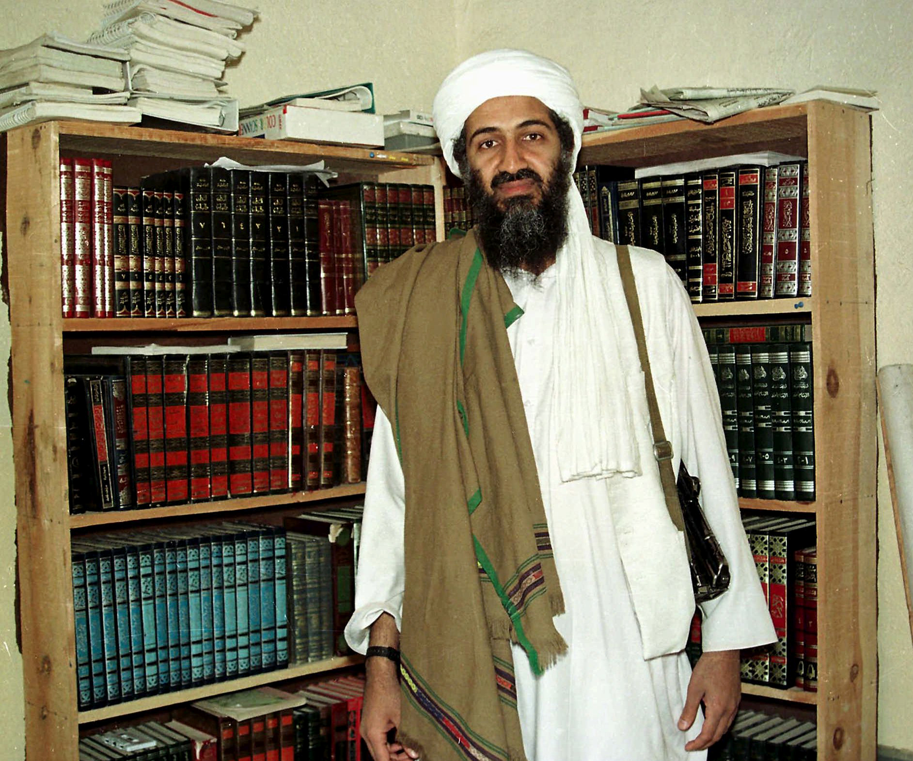 PHOTO: In this April 1998 file photo, al Qaida leader Osama bin Laden is seen in Afghanistan.