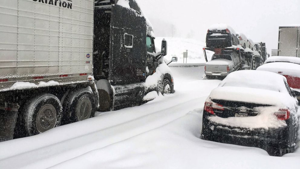 Snowstorm Wreaks Havoc on Pennsylvania Virginia Highways ABC News