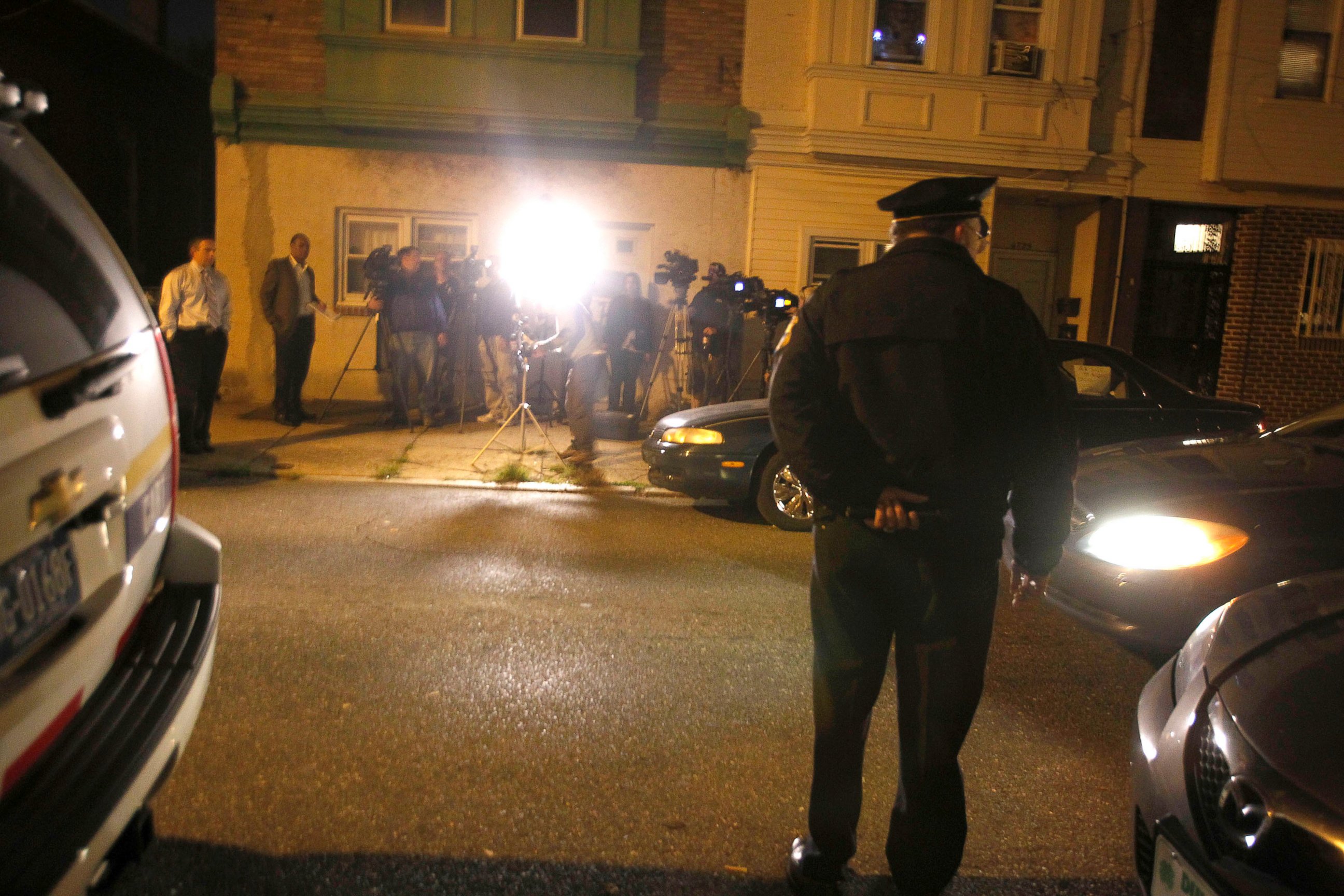 PHOTO: Police Commissioner Charles Ramsey waits to address the media, Oct. 17, 2011.