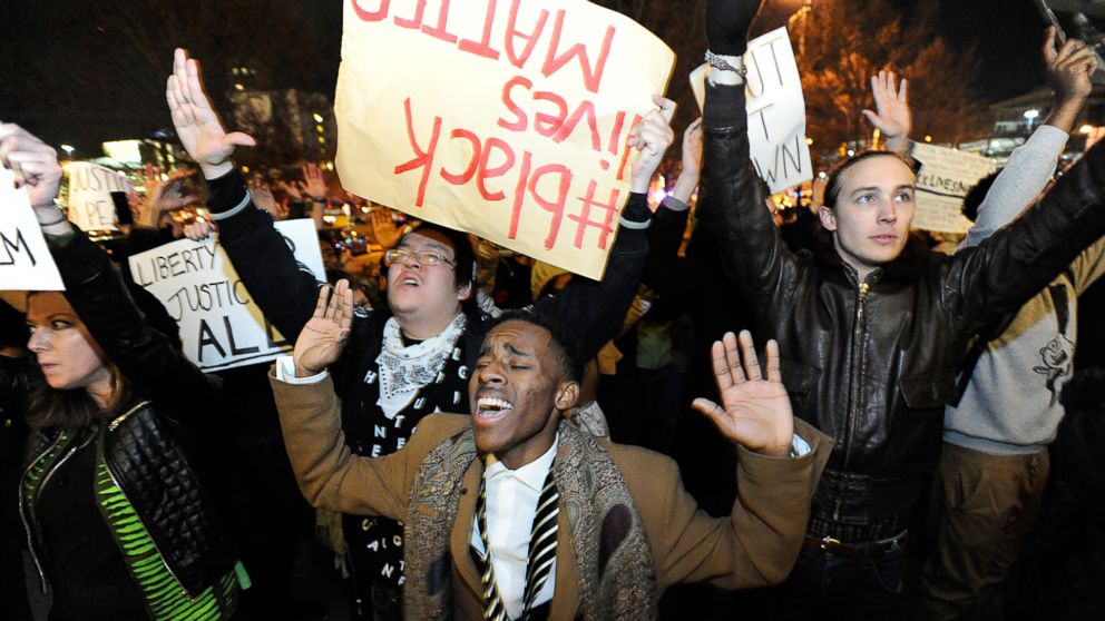 Eric Garner Protesters Clash Police Country - News
