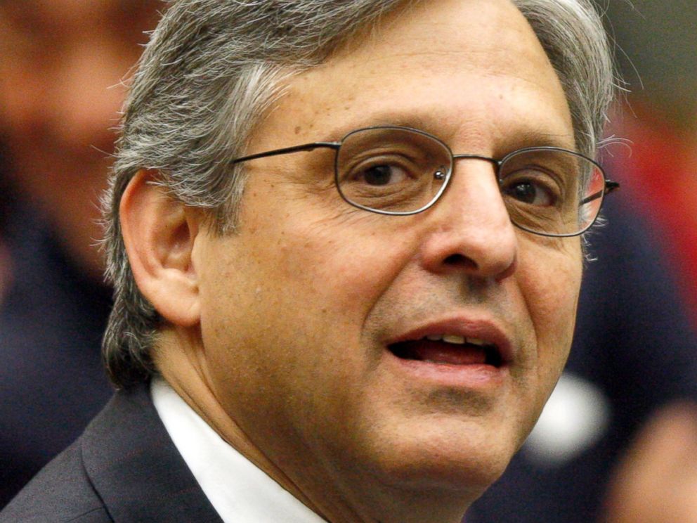 PHOTO:In this May 1, 2008 file photo, Judge Merrick Garland is pictured before the start of a ceremony at the federal courthouse in Washington.