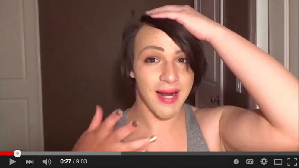 PHOTO: In this still image from a YouTube video posted on Feb. 28, 2015, Taylor Alesana gives tips on makeup in one of a series of online videos describing her daily experiences and struggles as a transgender girl. 