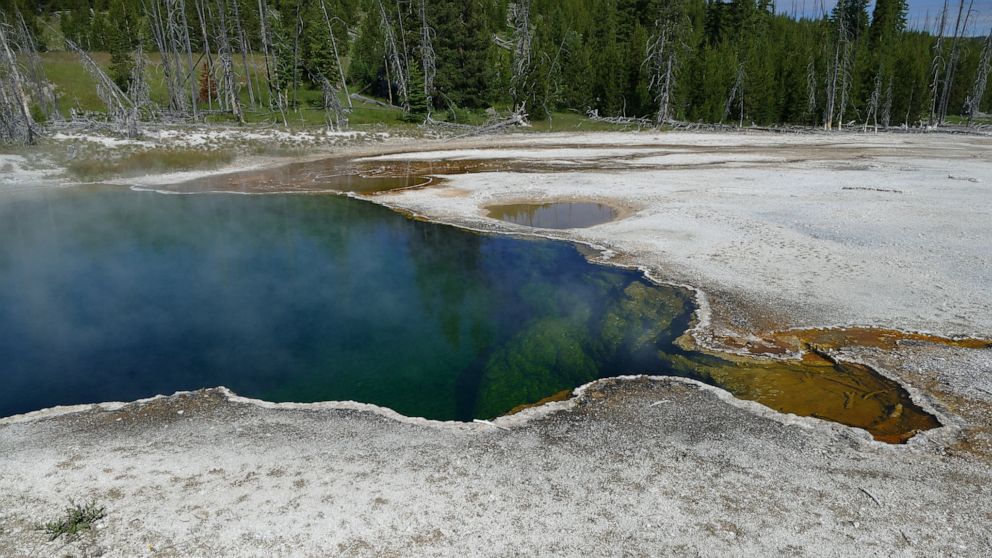 Human foot discovered floating in hot spring at Yellowstone National Park – ABC News