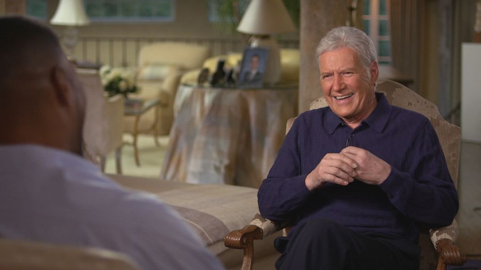 PHOTO: Alex Trebek recently spoke to ABC News about his battle with pancreatic cancer, his decades-long tenure hosting "Jeopardy!" and the show's upcoming "Greatest of All Time" tournament. 
