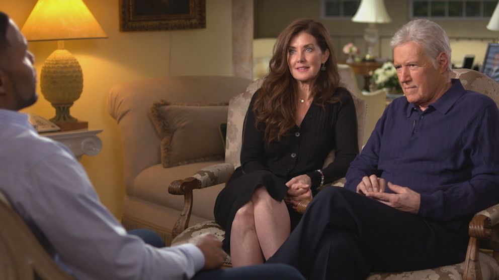 PHOTO: "Jeopardy!" host Alex Trebek and his wife, Jean, recently spoke to ABC News about his battle with pancreatic cancer. 