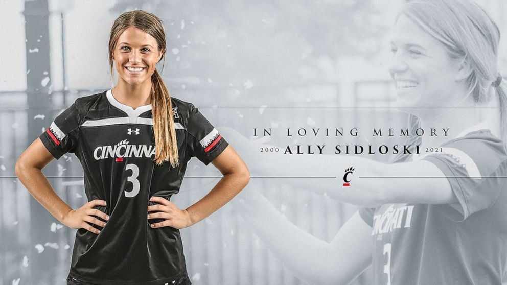 PHOTO: University of Cincinnati soccer player Ally Sidloski passed away on May 22, 2021.