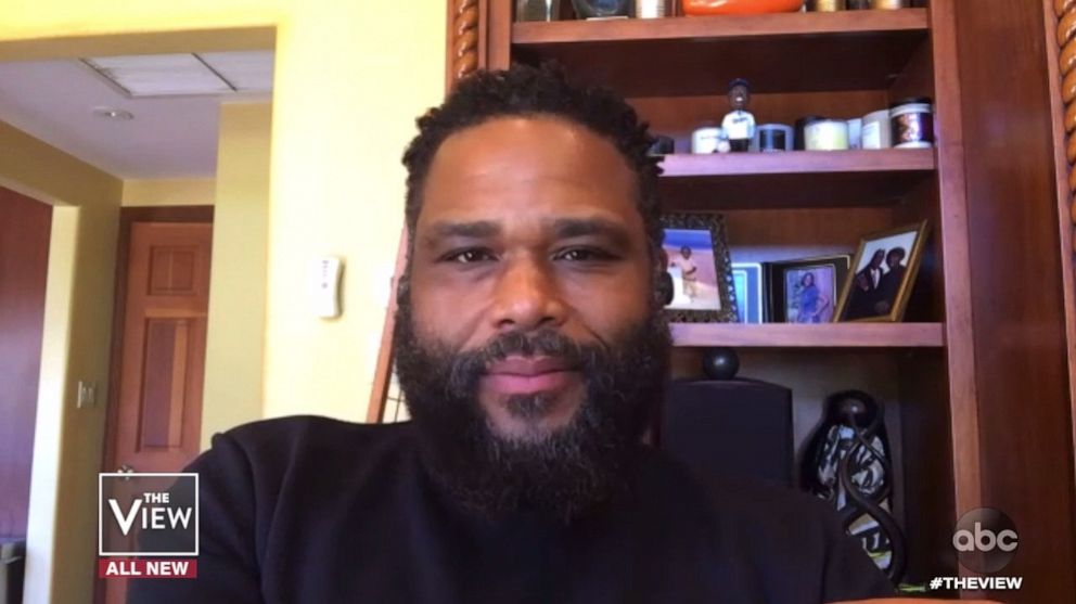 PHOTO: "Black-ish" star Anthony Anderson joins "The View" on Tuesday, May 5, 2020.