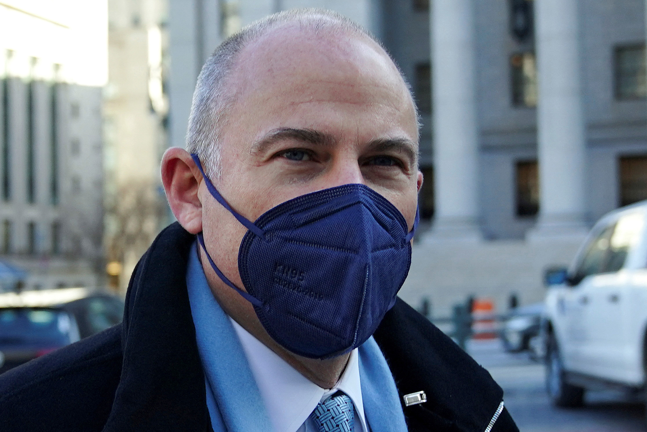 PHOTO: Former attorney Michael Avenatti walks away from court in New York, Jan. 21, 2022.  