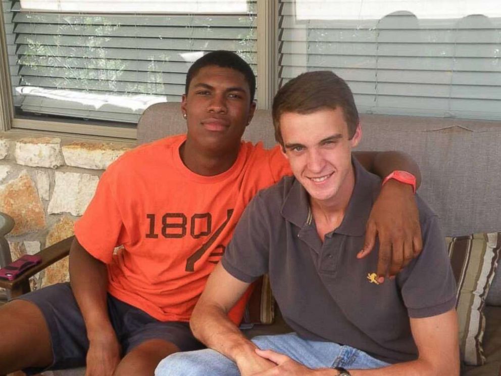 PHOTO: John Gramlich, right,  and his friend Bakari Henderson, a 22-year-old who was killed while traveling in Greece.