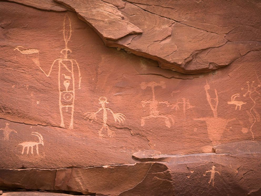 PHOTO: Petroglyphs in Comb Wash, near the Comb Ridge area of Bears Ears National Monument.