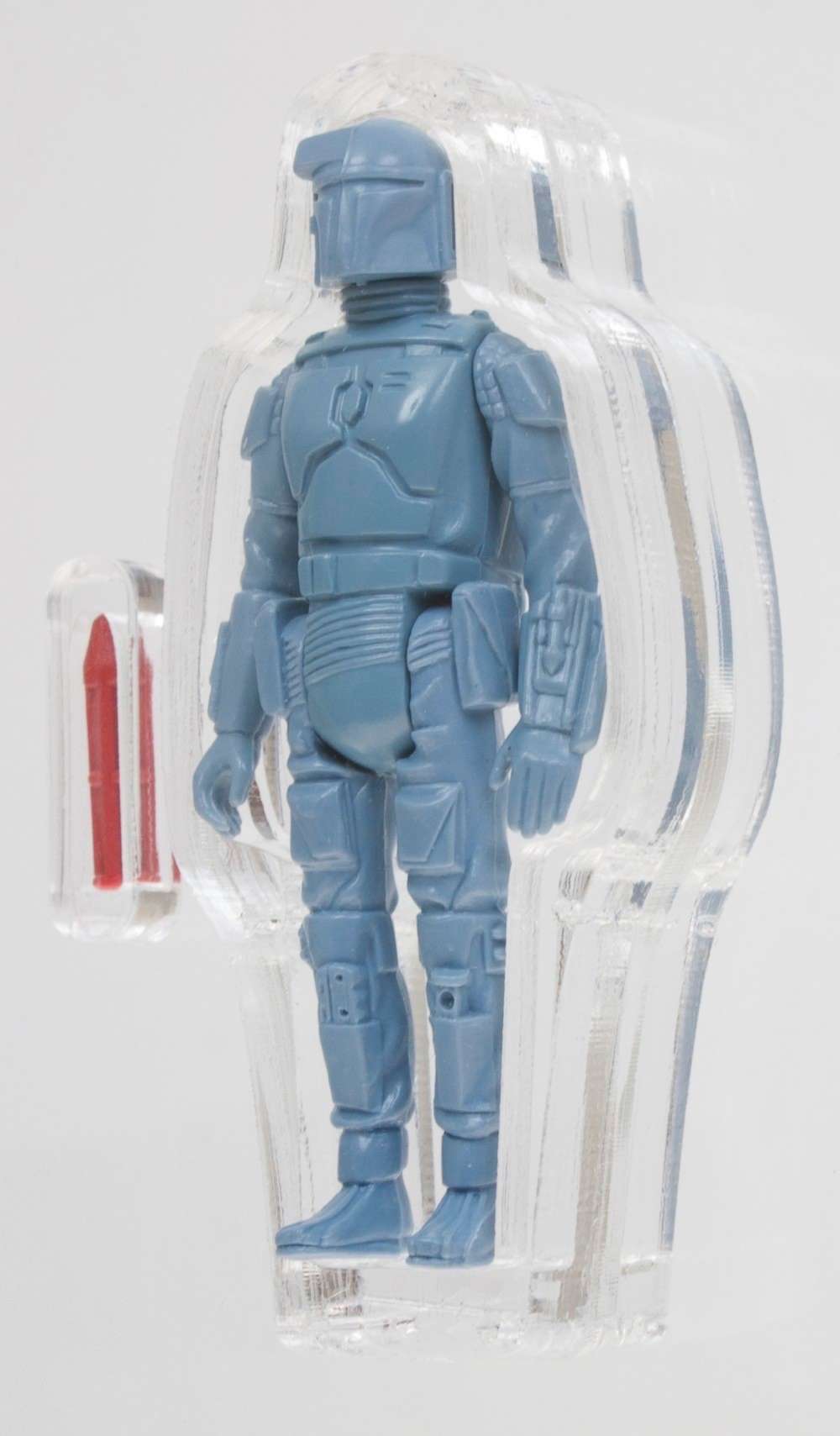 PHOTO: A rare, unpainted prototype of a rocket-firing Boba Fett action figure is for sale for an asking price of $225,000.  