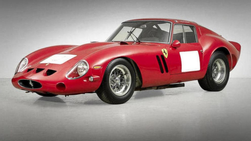 A 1962 Ferrari 250 GTO Berlinetta sold at auction Aug. 14, 2014, one of only 39 of the cars ever made.