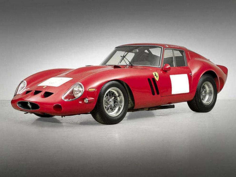 A 1962 Ferrari 250 GTO Berlinetta sold at auction Aug. 14, 2014, one of only 39 of the cars ever made.