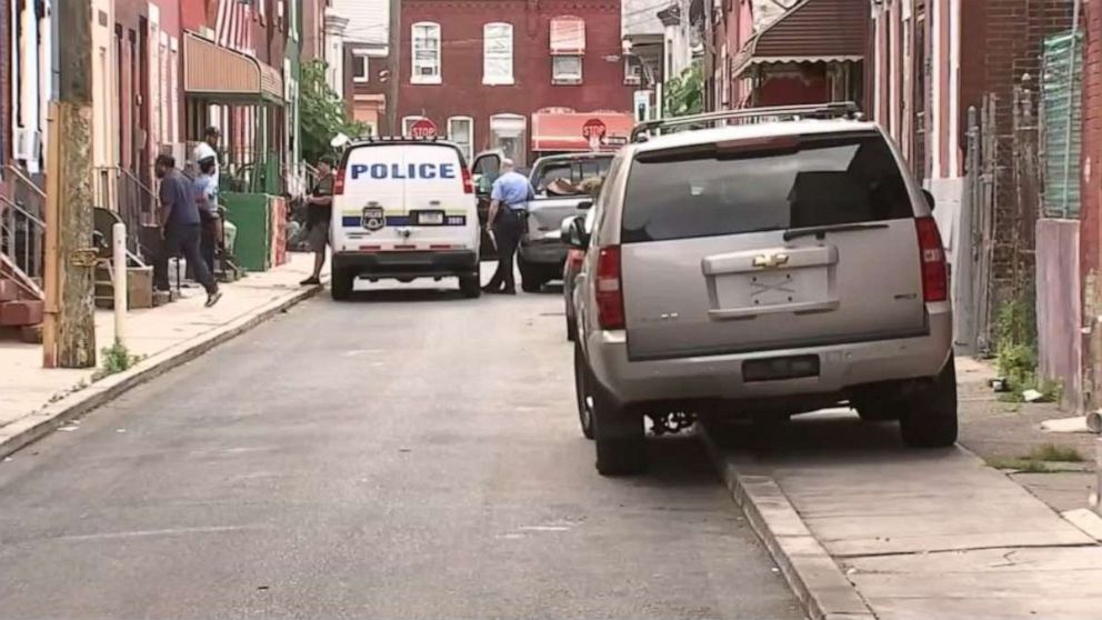 The boy and his 8-year-old sister were home alone and reportedly found a gun inside a cabinet, according to Philadelphia police.