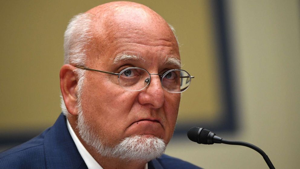 PHOTO: (FILES) In this file photo Robert Redfield, director of the Centers for Disease Control and Prevention (CDC), speaks during a House Subcommittee on the Coronavirus Crisis hearing.