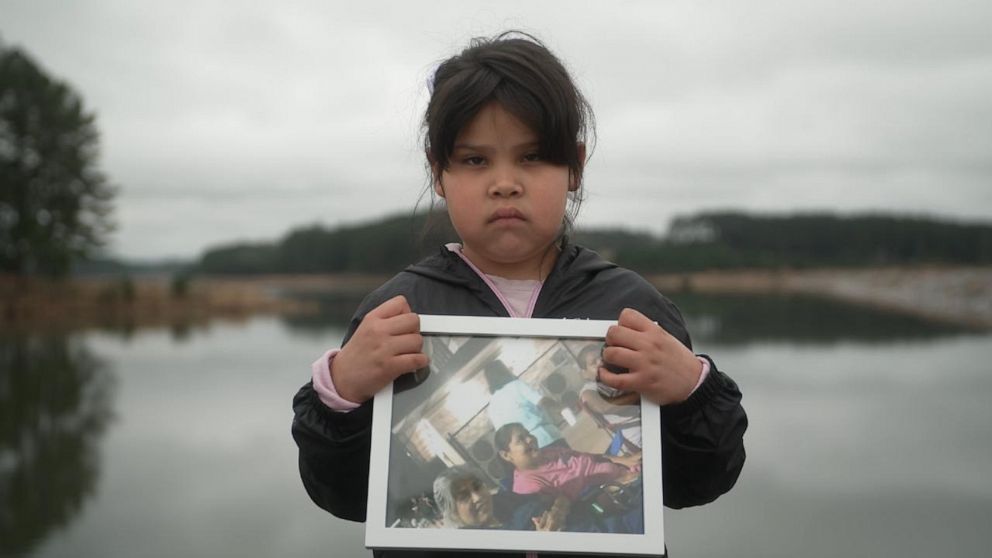 PHOTO: Cornelia JaRose is just one of seven children in her first-grade class. Nearly 10 percent of Native American children have lost a parent or caregiver.
