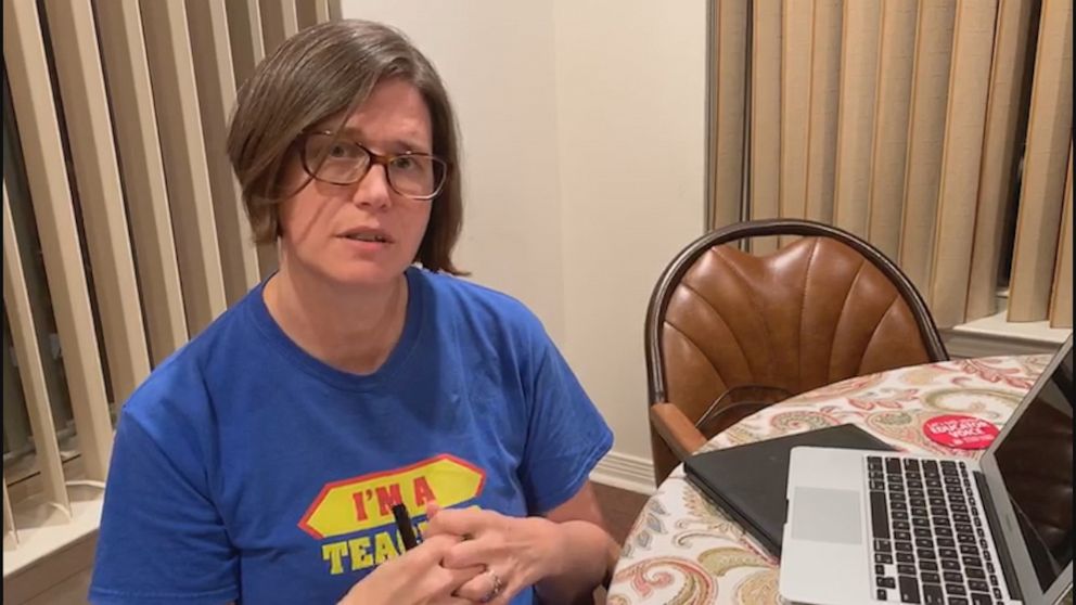 PHOTO: Carol Cleaver is a science teacher in the Escambia County school district of Florida who says she was also part of a task force that came up with a reopening plan for the state in June. 