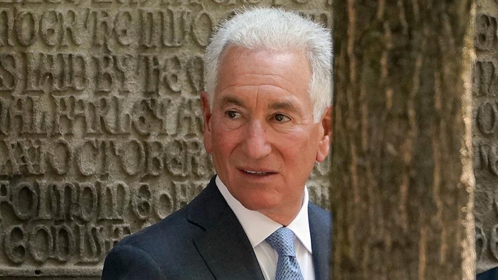 PHOTO: In this file photo, Charles Kushner arrives for the funeral of Ivana Trump in New York, July 20, 2022.