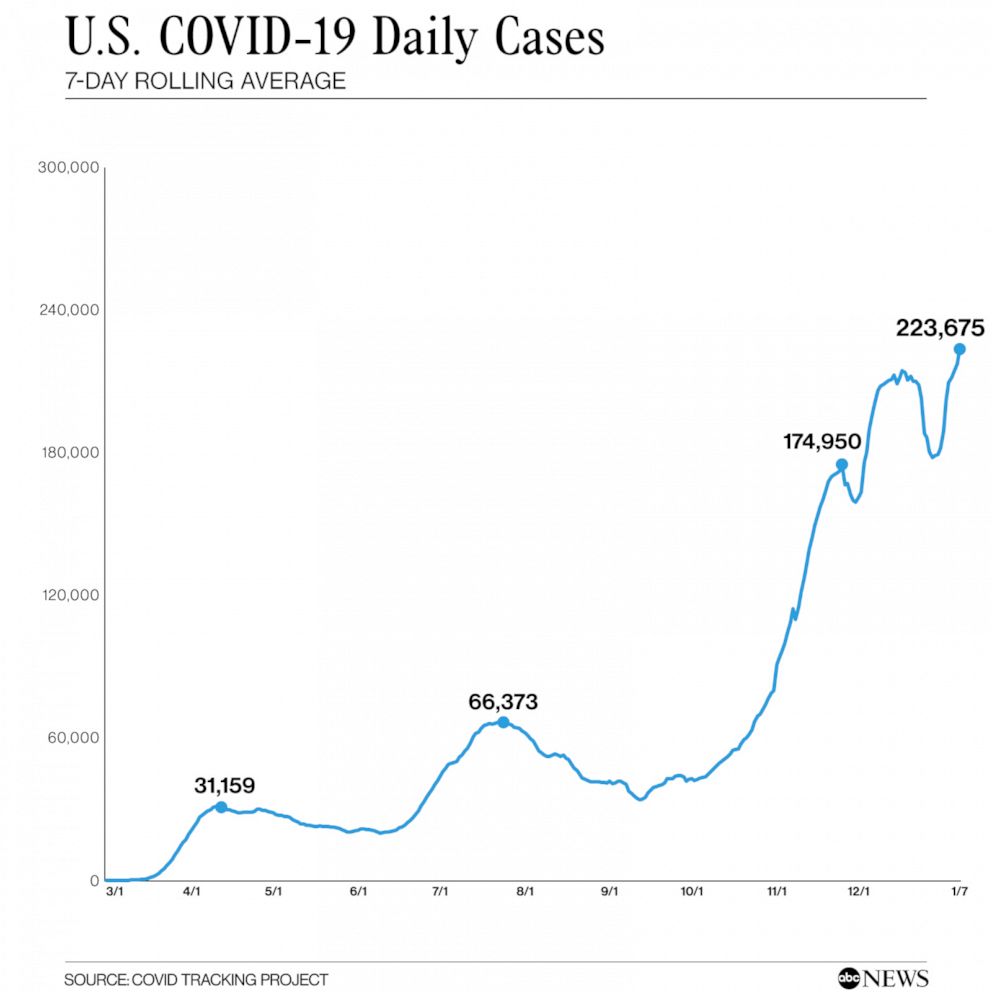 U.S. Daily COVID-19 Cases