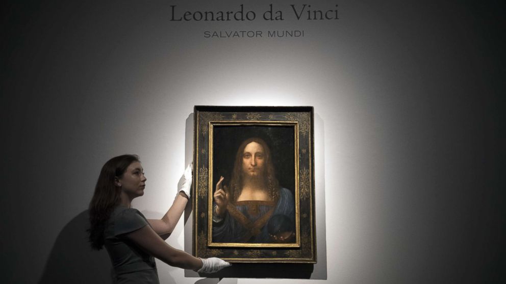 Rare Leonardo Da Vinci Painting Fetches Record 450m At Christie S Auction In New York Abc News