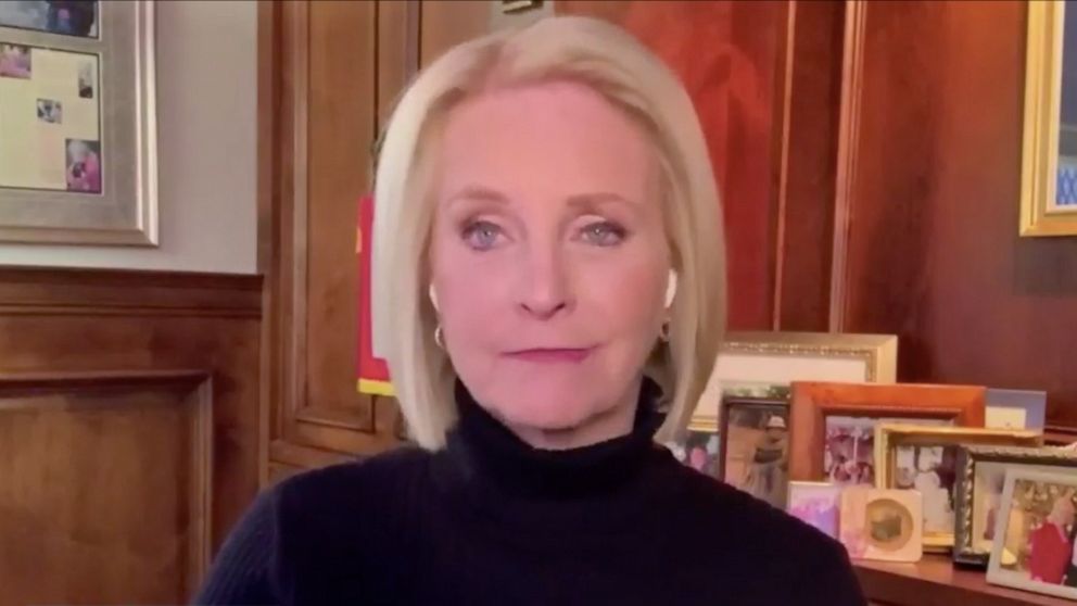 PHOTO: Cindy McCain joins "The View" on Thursday, Jan. 14, 2020.