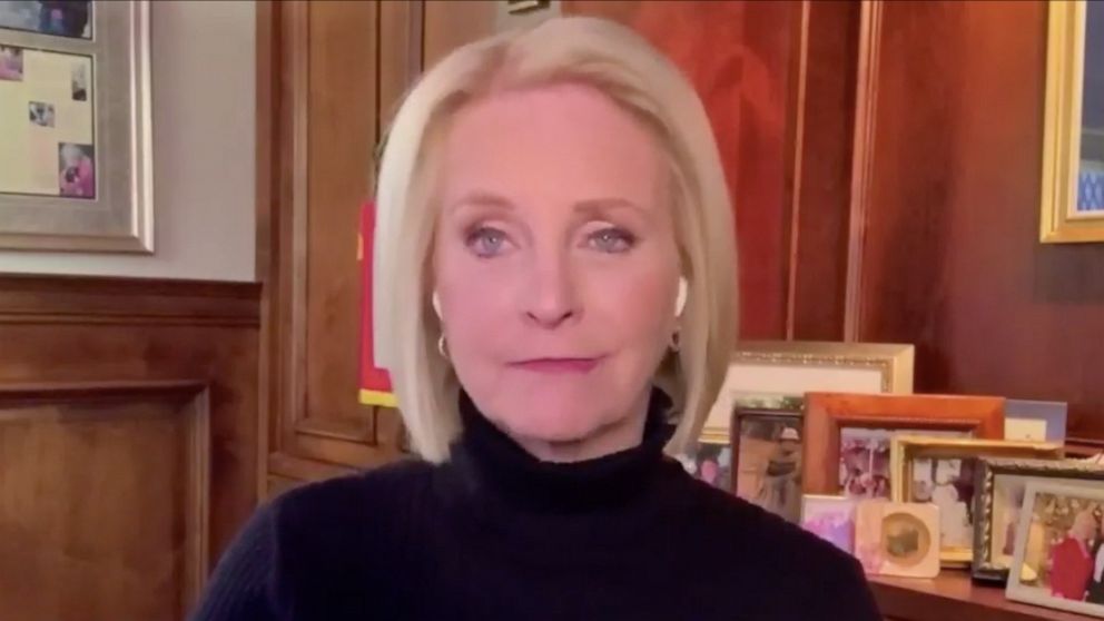 PHOTO: Cindy McCain joins "The View" on Thursday, Jan. 14, 2020.