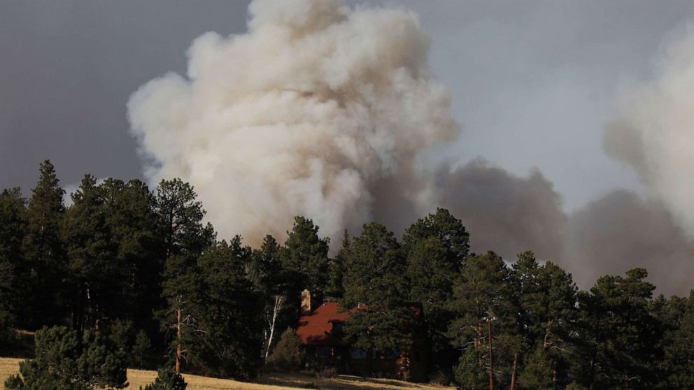 Fires explode in the West burning homes and prompting evacuations - ABC ...