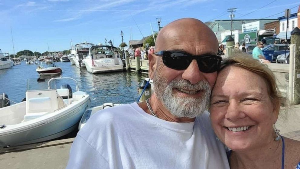 PHOTO: Pictured here are Yanni Nikopoulos and Gale Jones who were reported missing, June 20, 2022, while sailing from Virginia to Azores, Portugal. 