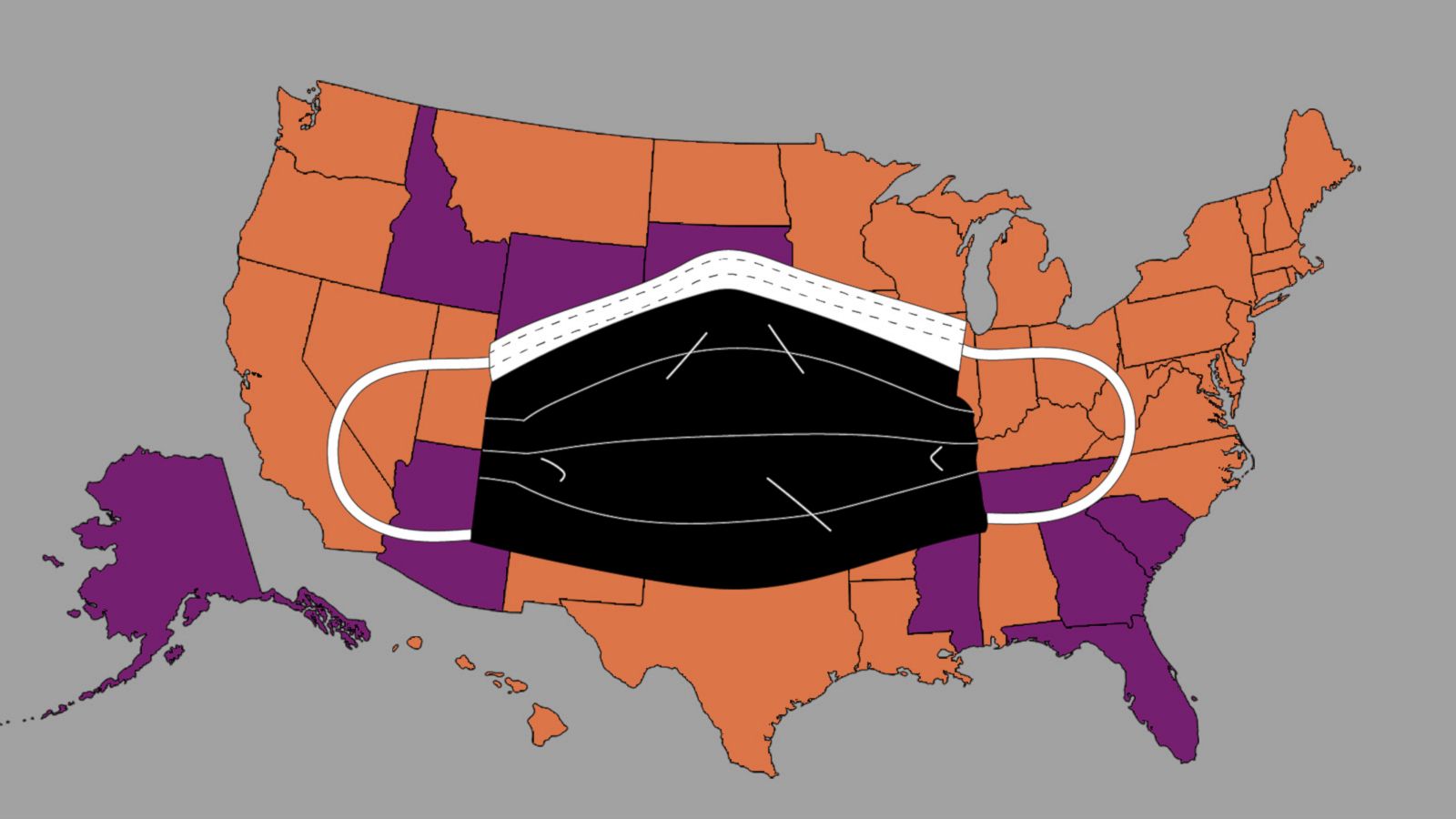 Which States Have Mask Mandates Map Abc News