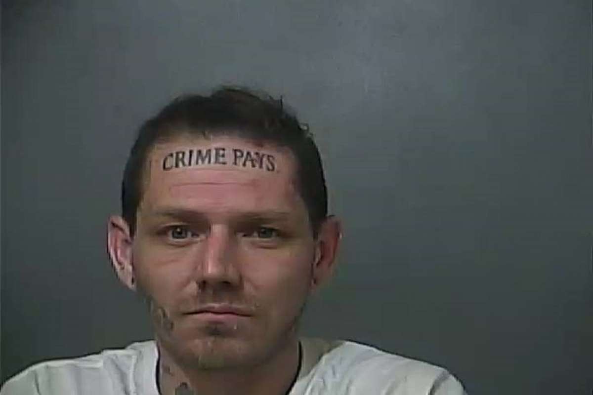 PHOTO: Donald Murray, 38, of Terre Haute, Indiana, allegedly led authorities in a short pursuit on Feb. 17 and was arrested a short time later and charged with several crimes.  