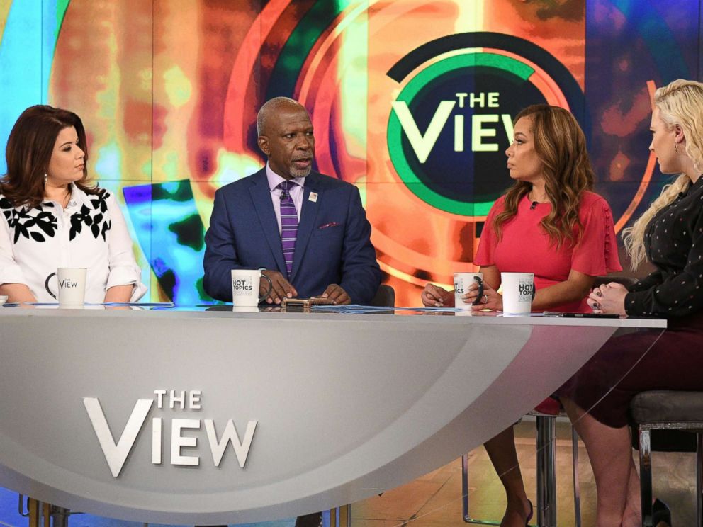 PHOTO: Dan Gasby joined The View Thursday to discuss his relationship with a new woman while also caring for his wife B. Smith, who has Alzheimers.