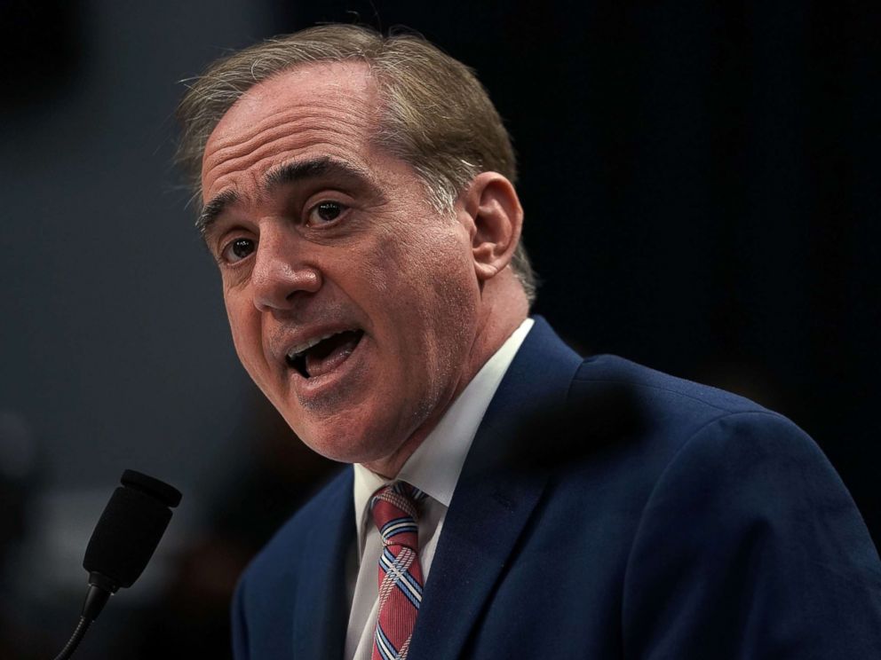 PHOTO: Secretary of Veterans Affairs David Shulkin testifies during a hearing before the Military Construction, Veterans Affairs, and Related Agencies Subcommittee of House Appropriations Committee March 15, 2018 on Capitol Hill in Washington.