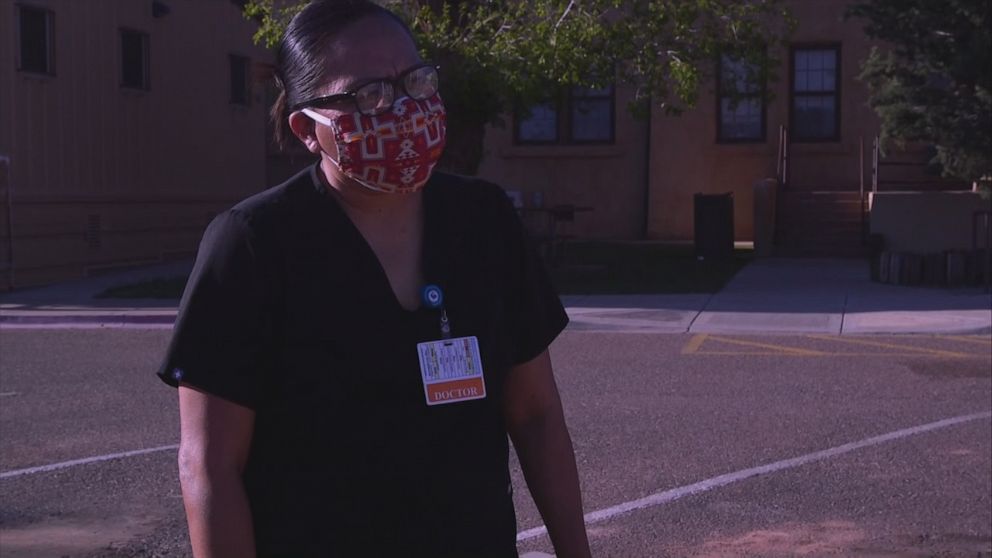 PHOTO: Dr. Michelle Tom is now the only Navajo emergency physician at her urgent care clinic in Winslow, Arizona.
