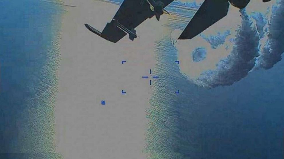 VIDEO: US releases footage of Russian fighter's clash with drone