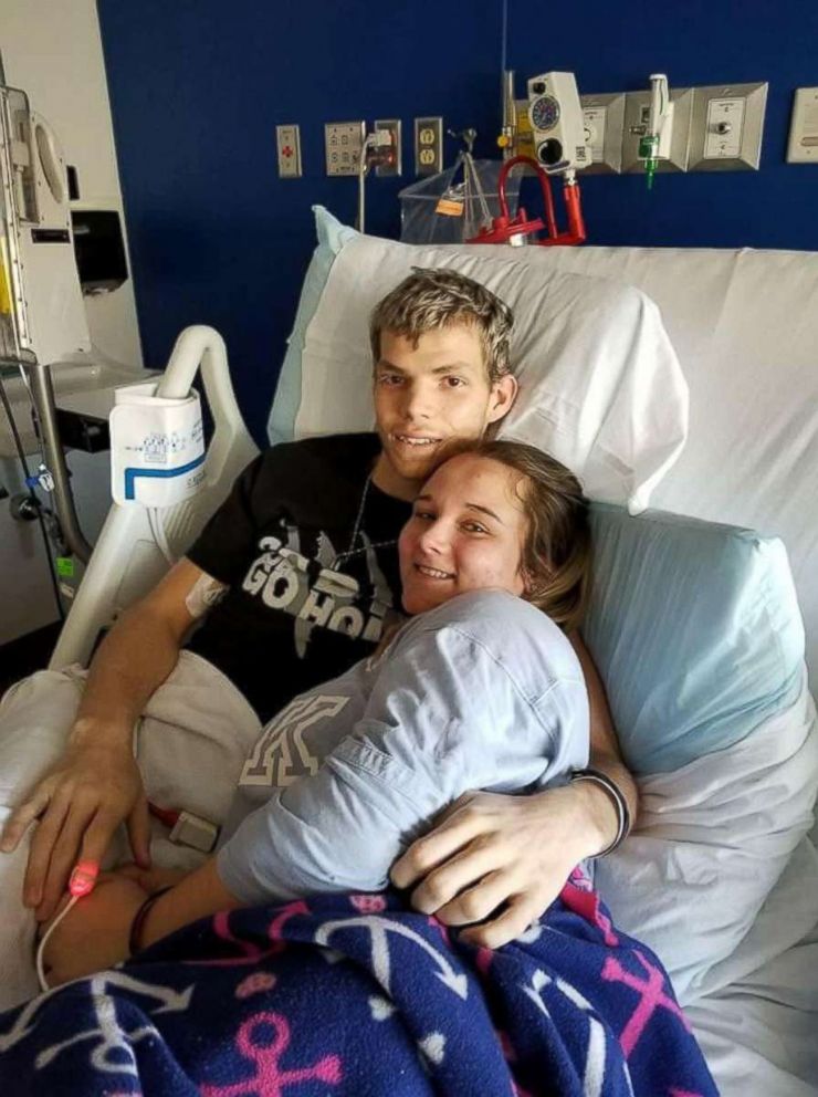 PHOTO: Dustin Snyder, who has terminal cancer, is set to marry his high school sweetheart, Sierra Siverio, on Jan. 28, 2018.