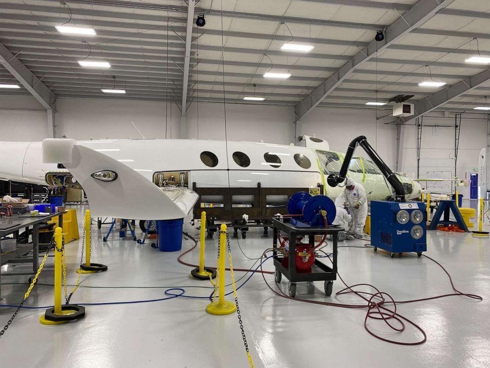PHOTO: Eviation, based in Arlington, Washington, looks to build battery-powered airplanes.