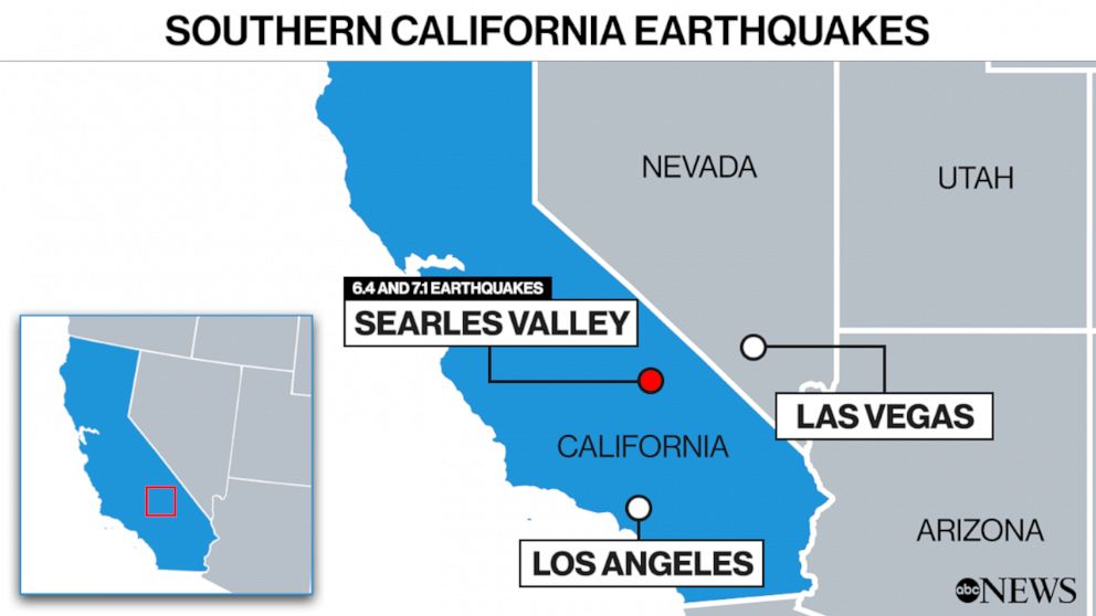 PHOTO: Southern California earthquakes