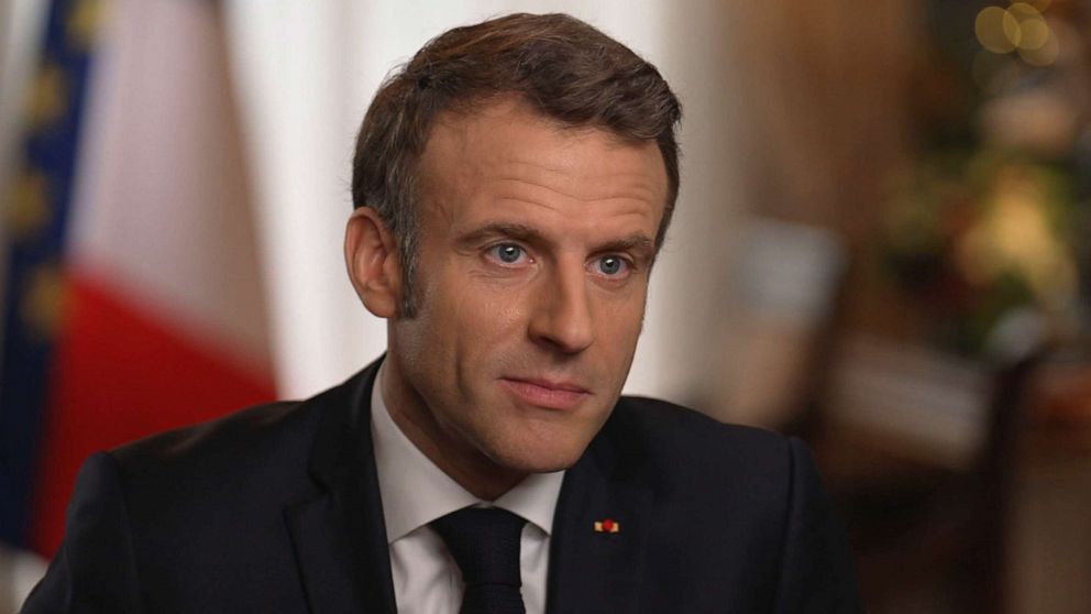 Macron says Putin made ‘huge mistake’ invading Ukraine but negotiations still ‘possible’