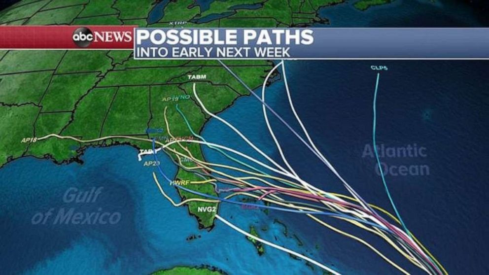 Hurricane Dorian Misses Puerto Rico But Florida Could Be Next Abc News