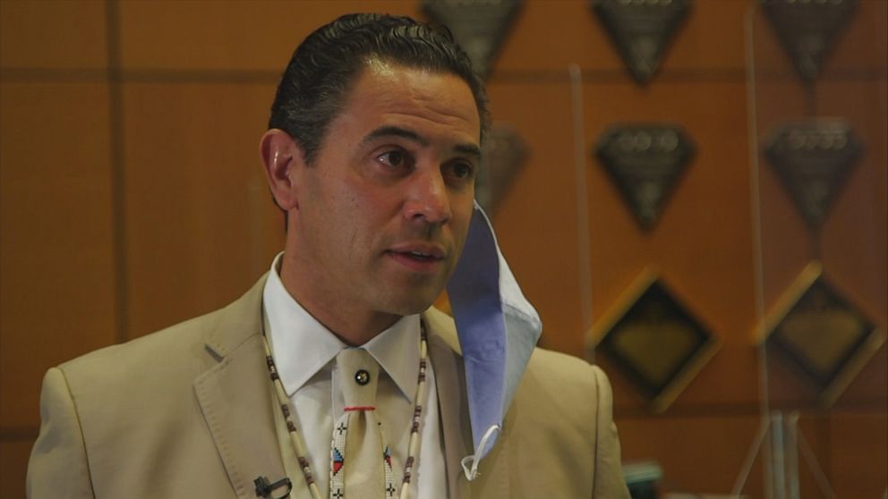 PHOTO: Rodney Butler is chairman of the Mashantucket Pequot Tribal Nation, which owns and operates the Foxwoods Resort and Casino in Connecticut.  