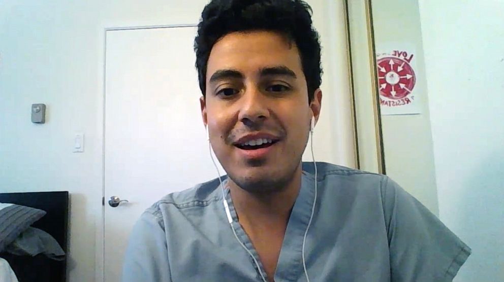 PHOTO: Francesco Sergi, a third-year medical student at the University of California, San Francisco.