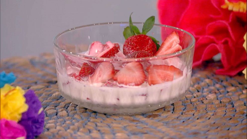PHOTO: Marcela Valladolid's Fresas con Crema featured on "The View" for Cinco de Mayo on Thursday, May 5, 2022.