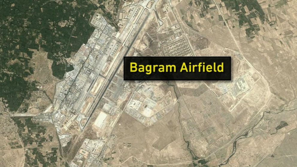 PHOTO: Bagram Airfield in Afghanistan.