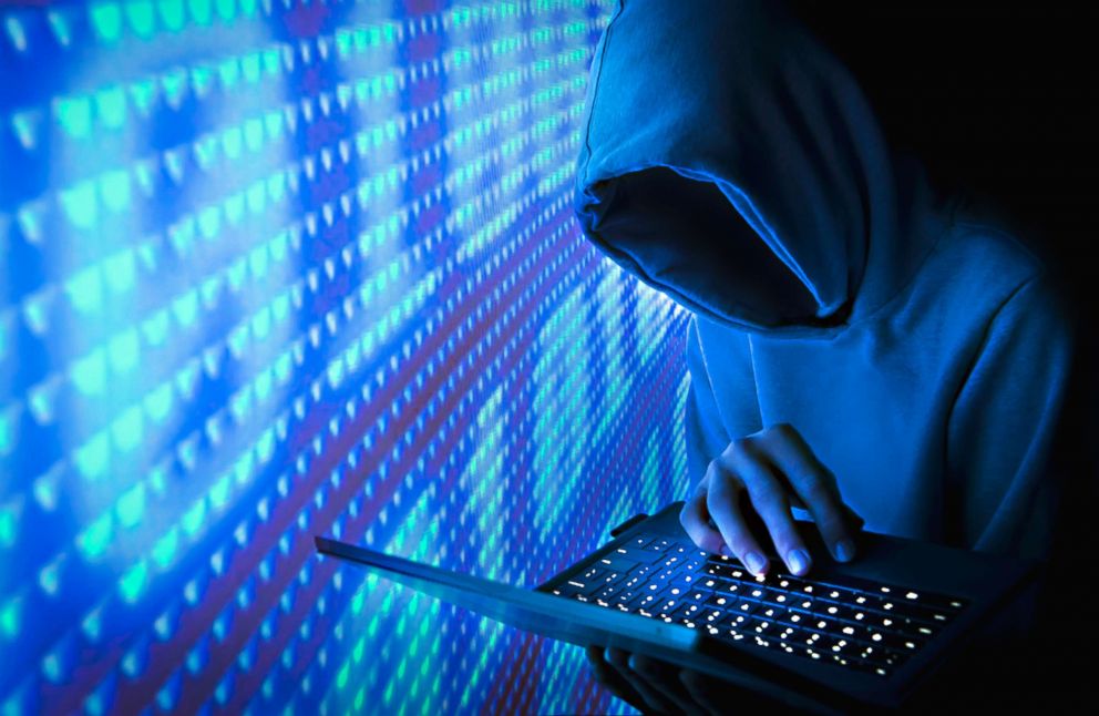 PHOTO: A faceless hacker is seen on a computer in this undated photo.