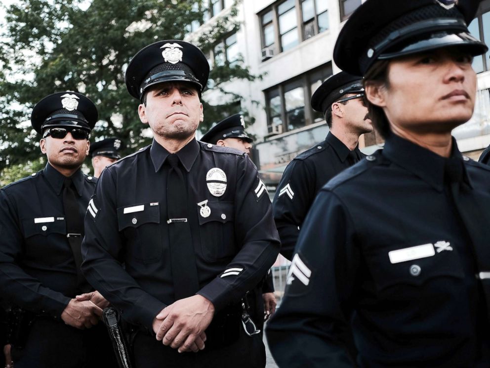 Slain Nypd Officer Died A Patriot Mayor Says At Funeral Abc News 