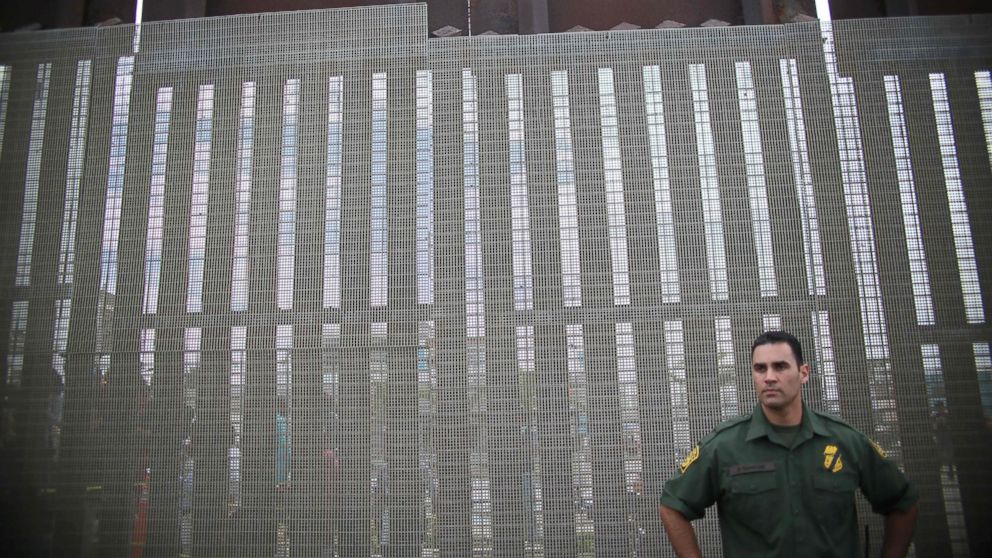 A US Customs and Border Agent standing a post along the United States-Mexico Border at Friendship Park in San Ysidro, Calif., November 19, 2016.

US President Donald Trump will take a first step toward fulfilling his pledge to "build a wall" on the Mexican border January 25, 2017, as he rolls out a series of immigration-related decrees. The White House said Trump will make the announcements during a visit to the Department of Homeland Security in the afternoon.

 / AFP PHOTO / Sandy HuffakerSANDY HUFFAKER/AFP/Getty Images