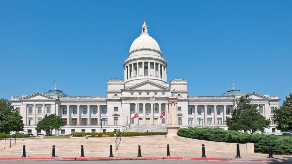 Arkansas State Capitol Building is pictured in this undated stock photo.