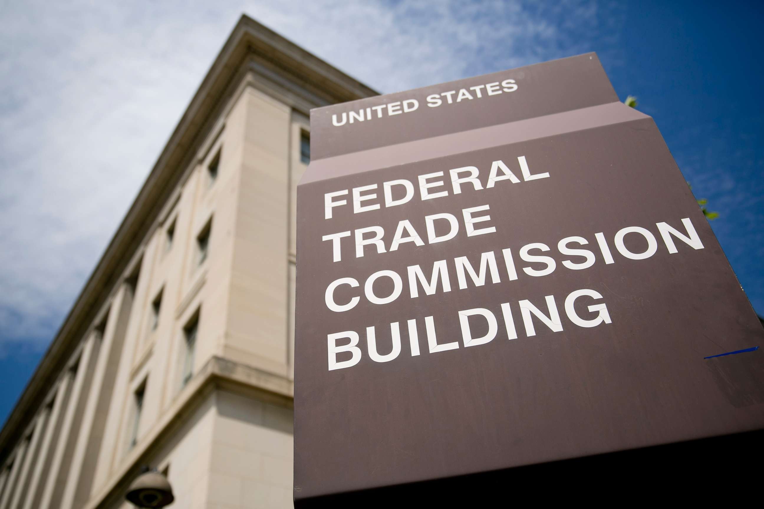 PHOTO: The Federal Trade Commission (FTC) headquarters stands in Washington, May 14, 2013.
