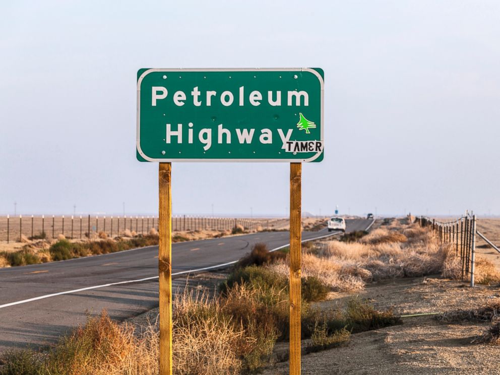 PHOTO: The Petroleum Highway in the San Joaquin Valley, California.