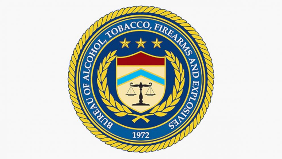 The seal of the Bureau of Alcohol, Tobacco, Firearms and Explosives.